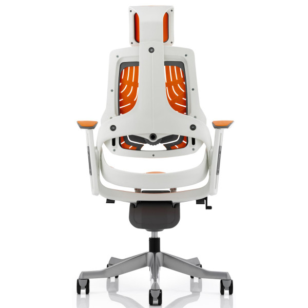 Zure Orange Elastic Ergonomic Office Chair